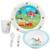Brunner Kid Set Farm Boy 3+ - Set Of Dishes -Brunner brunner kid set farm boy 3 set of dishes