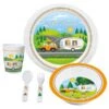 Brunner Kid's Set Let's Go Adventure 3+ - Set Of Dishes 1 Brunner Kid's Set Let's Go Adventure 3+ - Set Of Dishes -Brunner brunner kids set lets go adventure 3 set of dishes